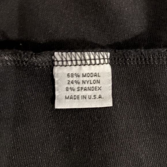 Bryn Walker Black Lavinia Tunic Top Size Medium Stretch Modal Cowl Neck $158 - Picture 4 of 6